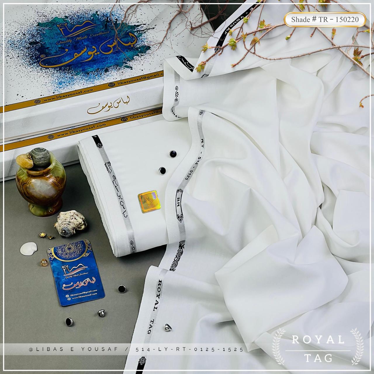 Libas-E-Yousaf ®️ Premium Unstitched Summer Season Wash'n Wear Fabric