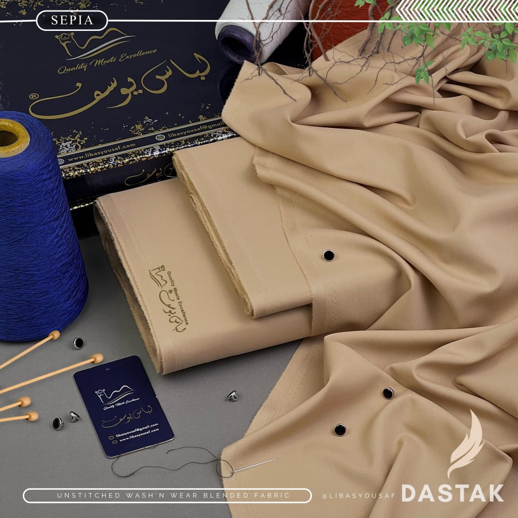 Libas-E-Yousaf ®️ Premium Unstitched Summer Season Wash'n Wear Fabric