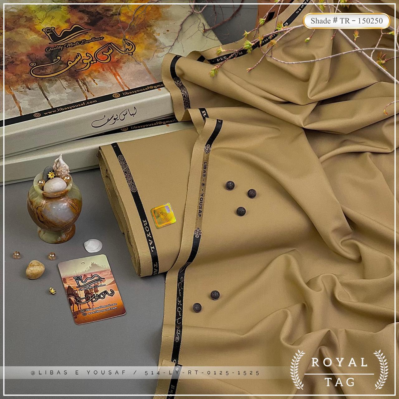 Libas-E-Yousaf ®️ Premium Unstitched Summer Season Wash'n Wear Fabric
